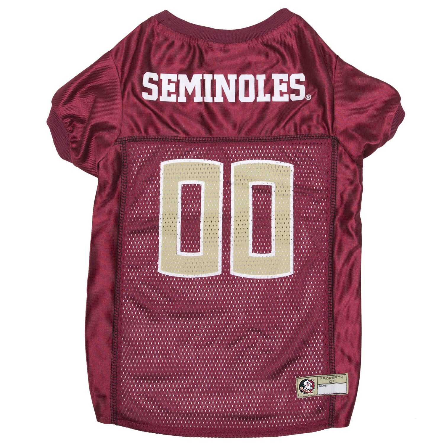 Pets First Florida State University Seminoles Mesh Dog Jersey, Extra Large