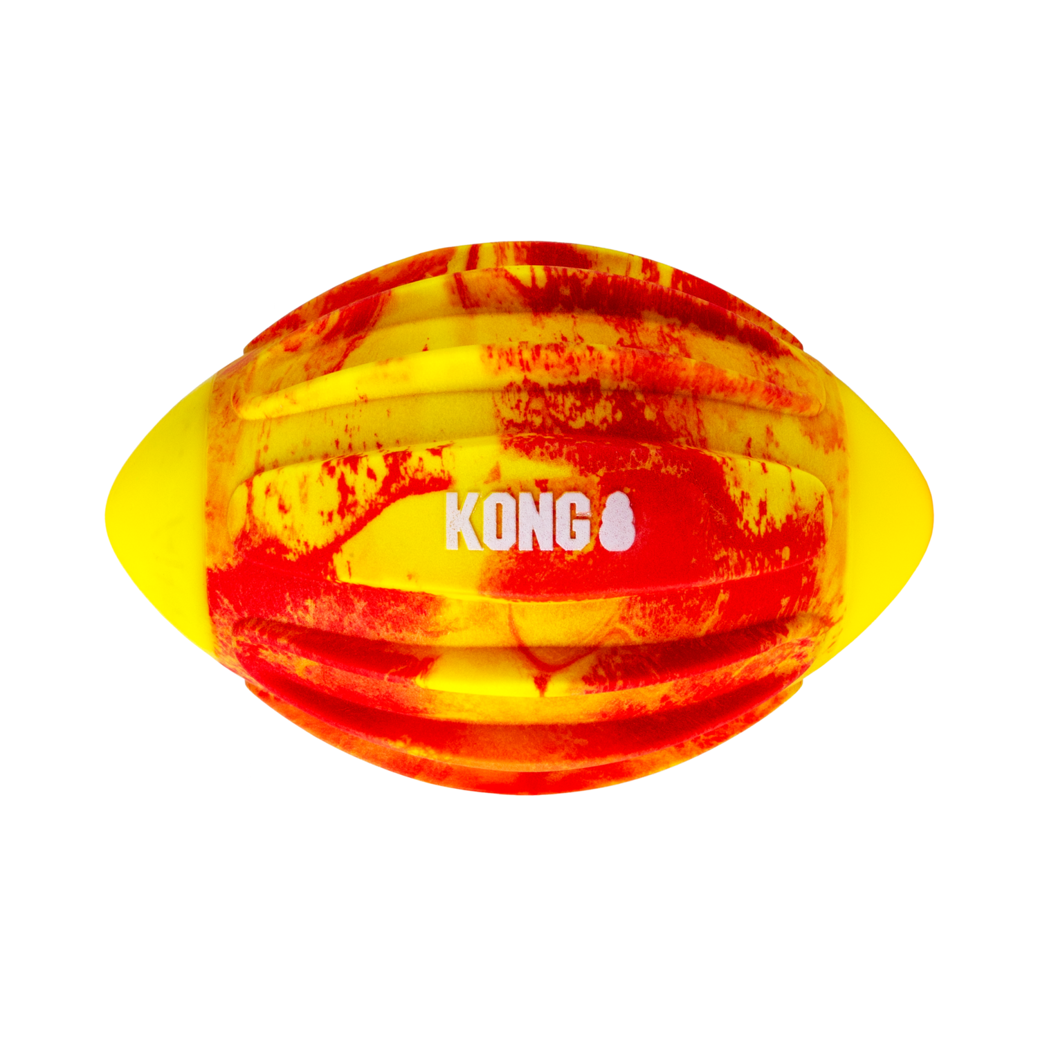 Kong Flexball Sport Football Toss & Fetch Dog Toy, 7"