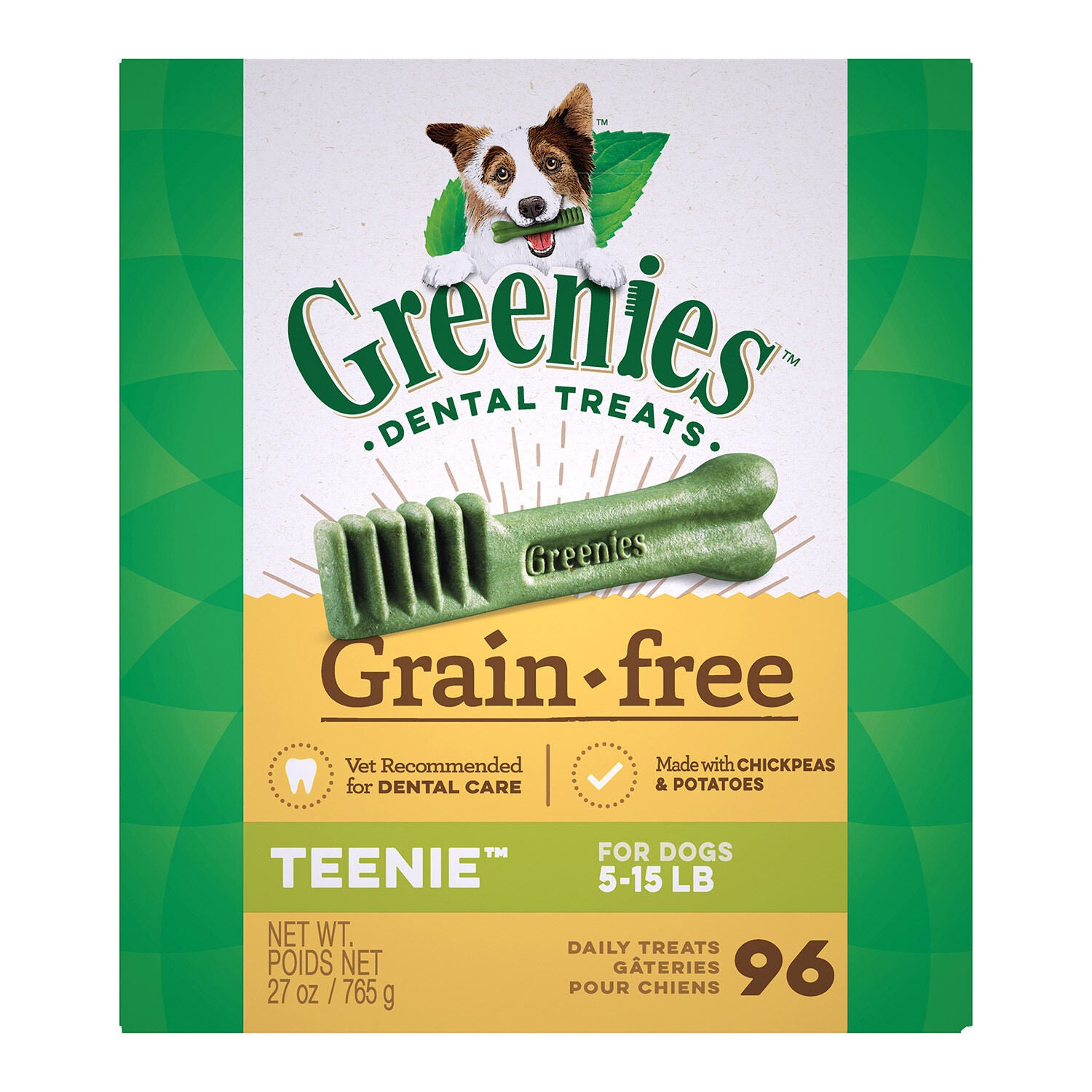 Grain free 2025 greenies petite