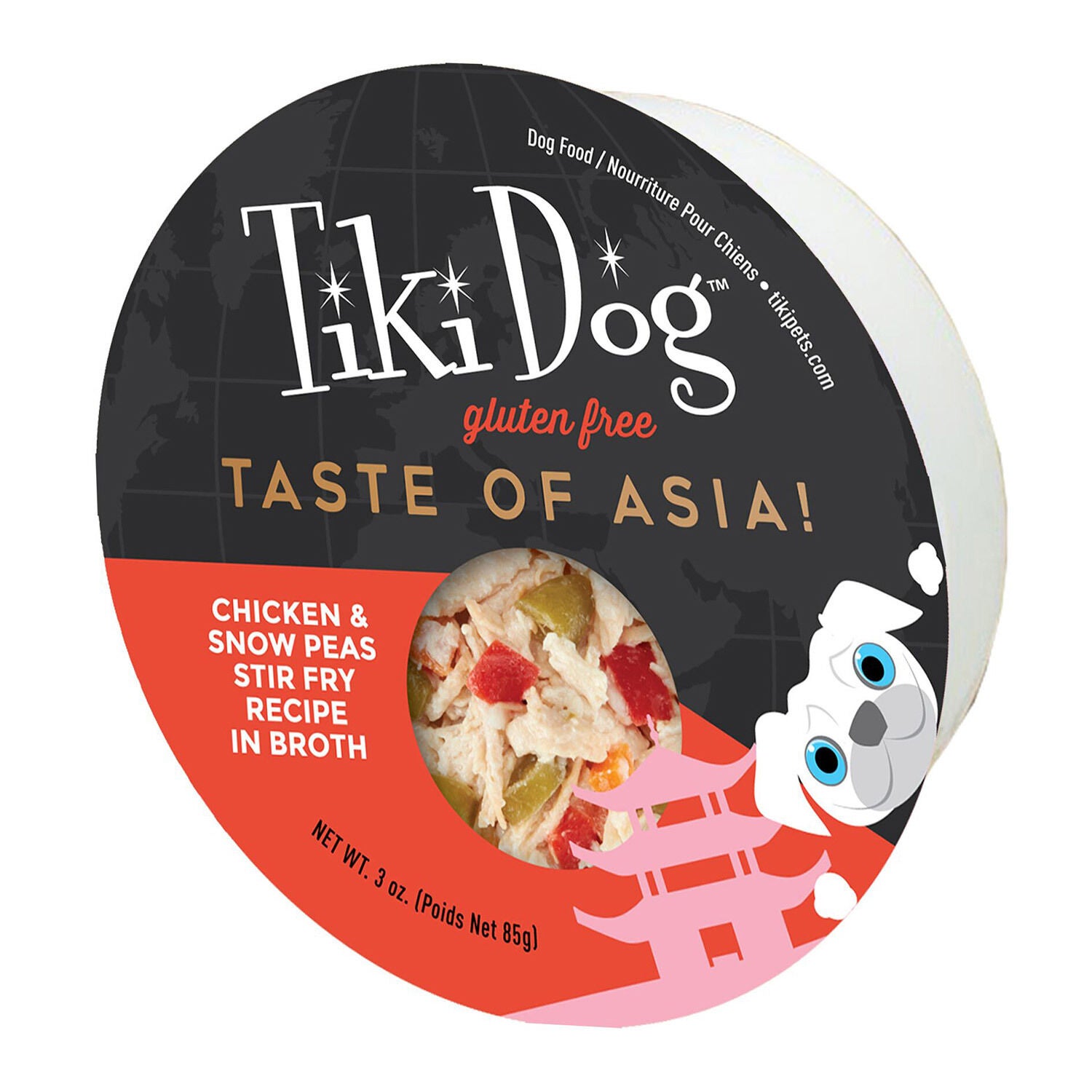 Taste Of The World Asia Chicken Snow Peas Stir Fry 3oz Pet