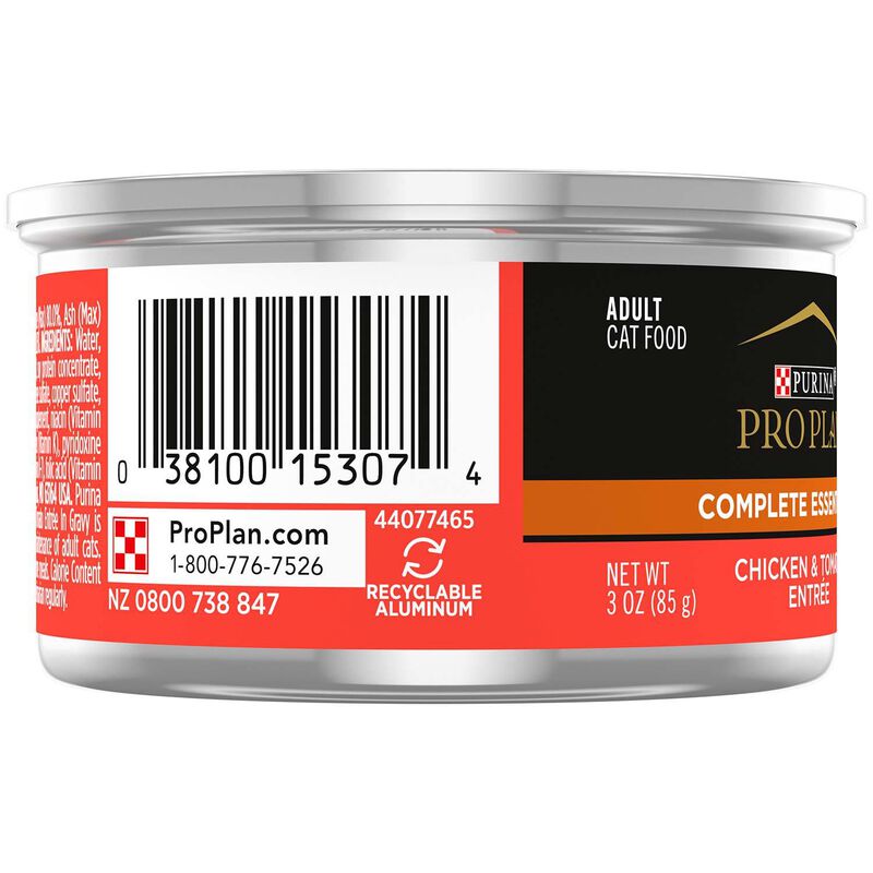Purina Pro Plan Chicken Entree With Tomatoes In Gravy Cat Food image number 7