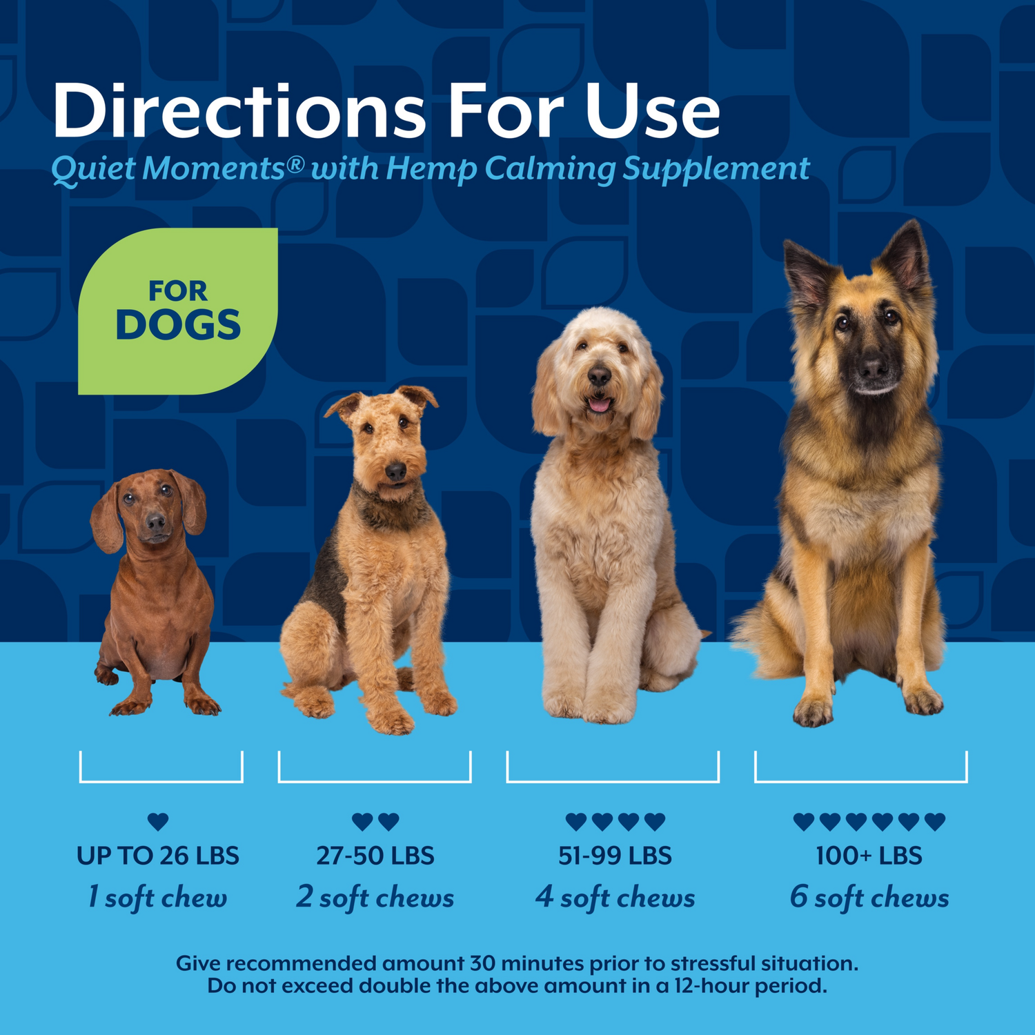 Naturvet Hemp Quiet Moments Calming Aid Soft Chews For Dogs