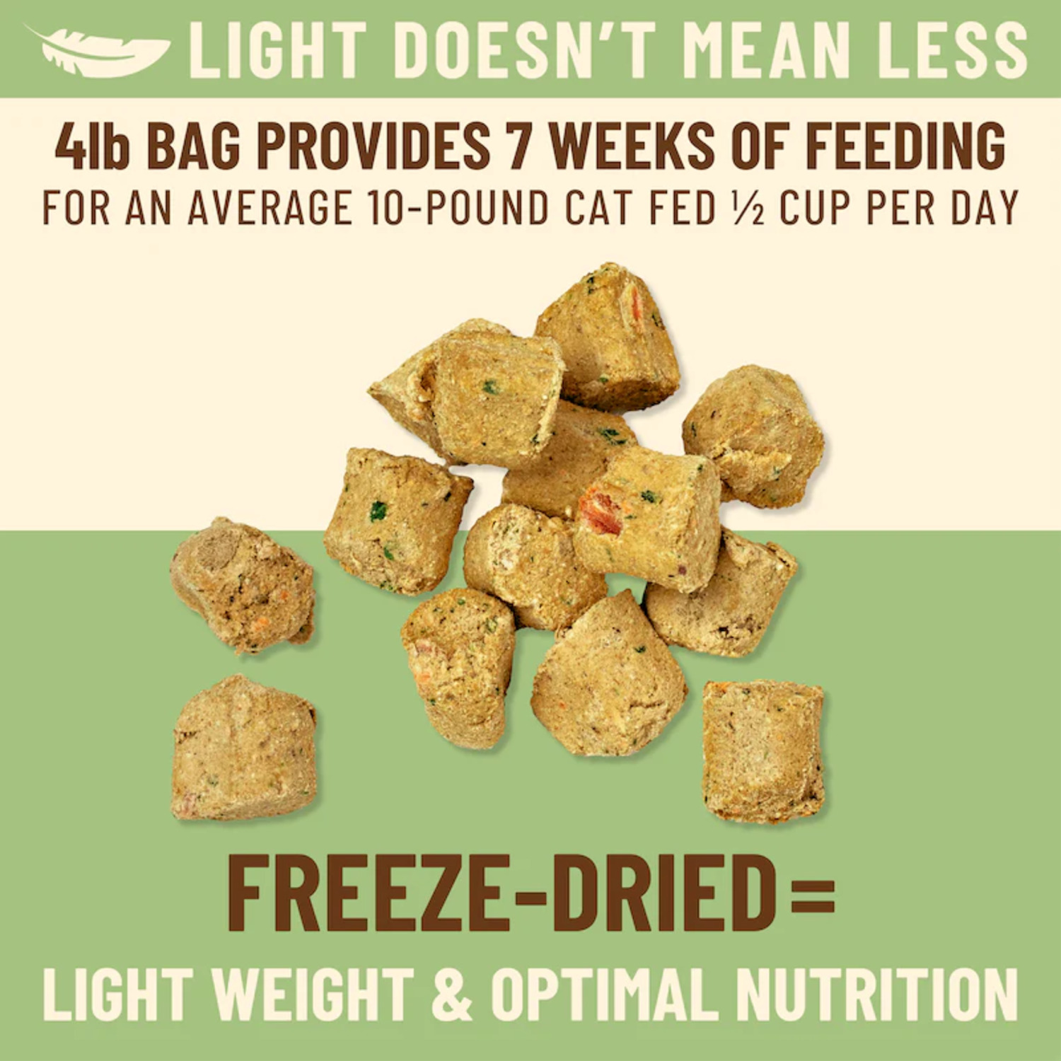 Primal Kibble In The Raw Chicken Recipe Freeze-Dried Raw Cat Food, 1.5-Lb