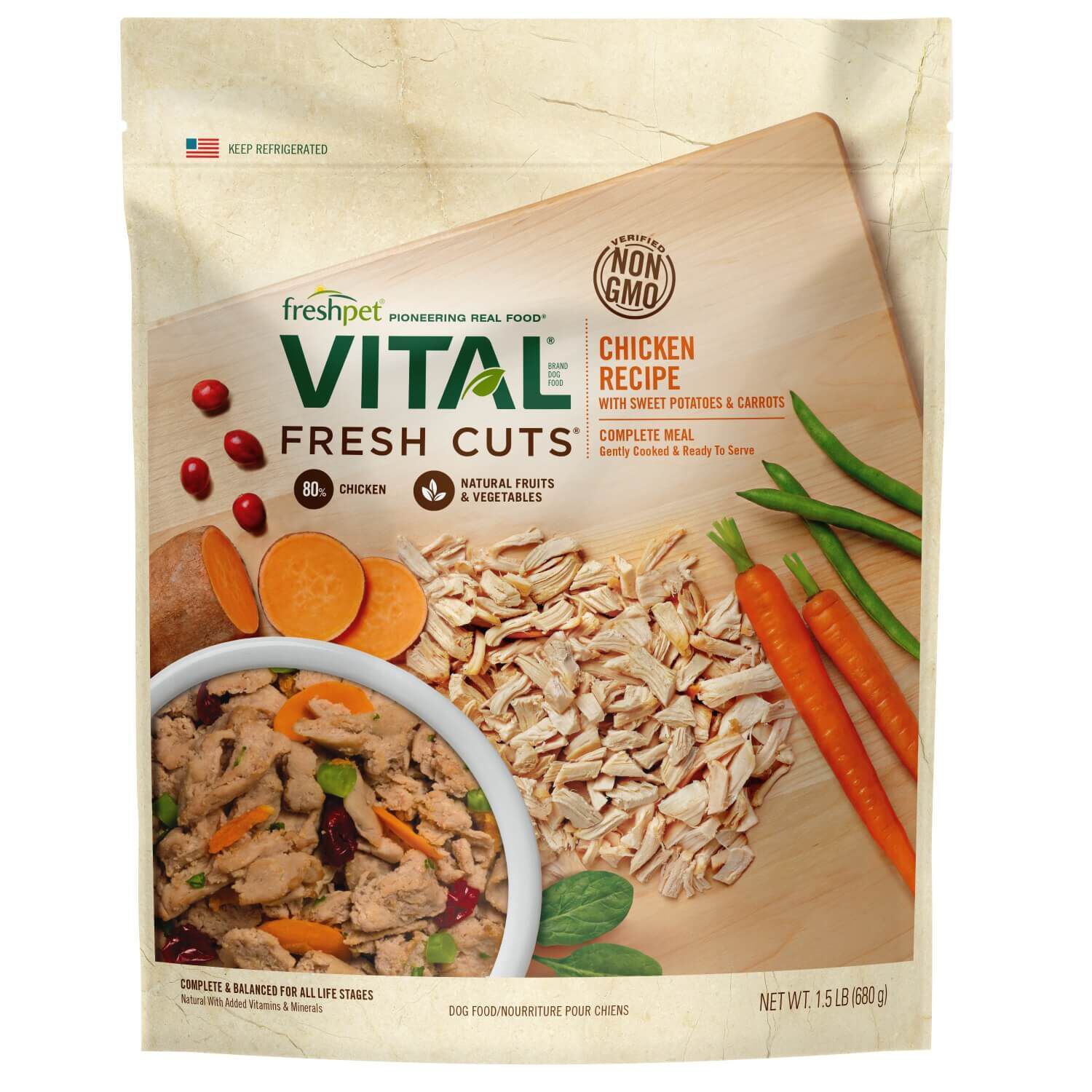 Vital fresh dog food online