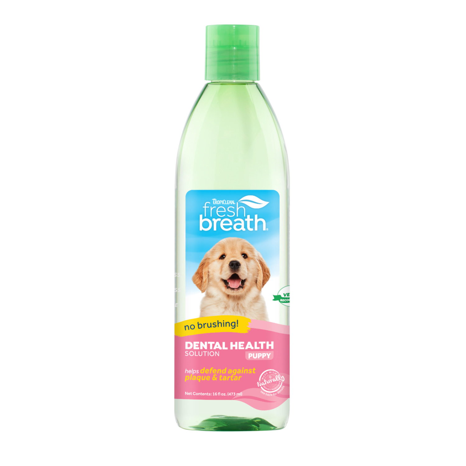 Tropiclean Fresh Breath Oral Care Water Additive For Puppies, 16-Oz