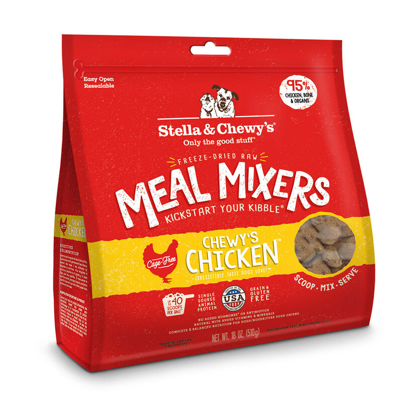 Freeze Dried Chewy'S Chicken Meal Mixers Dog Food image number 3