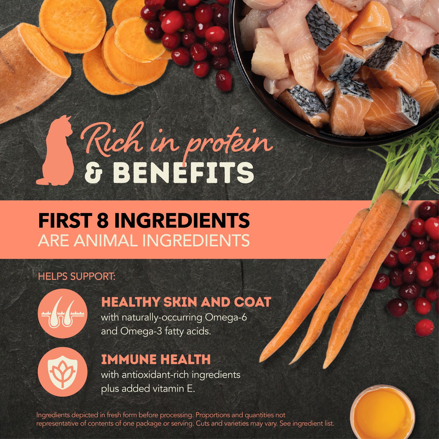 Acana Chunks In Broth Wet Cat Food, Salmon & Chicken Recipe, 3-Oz