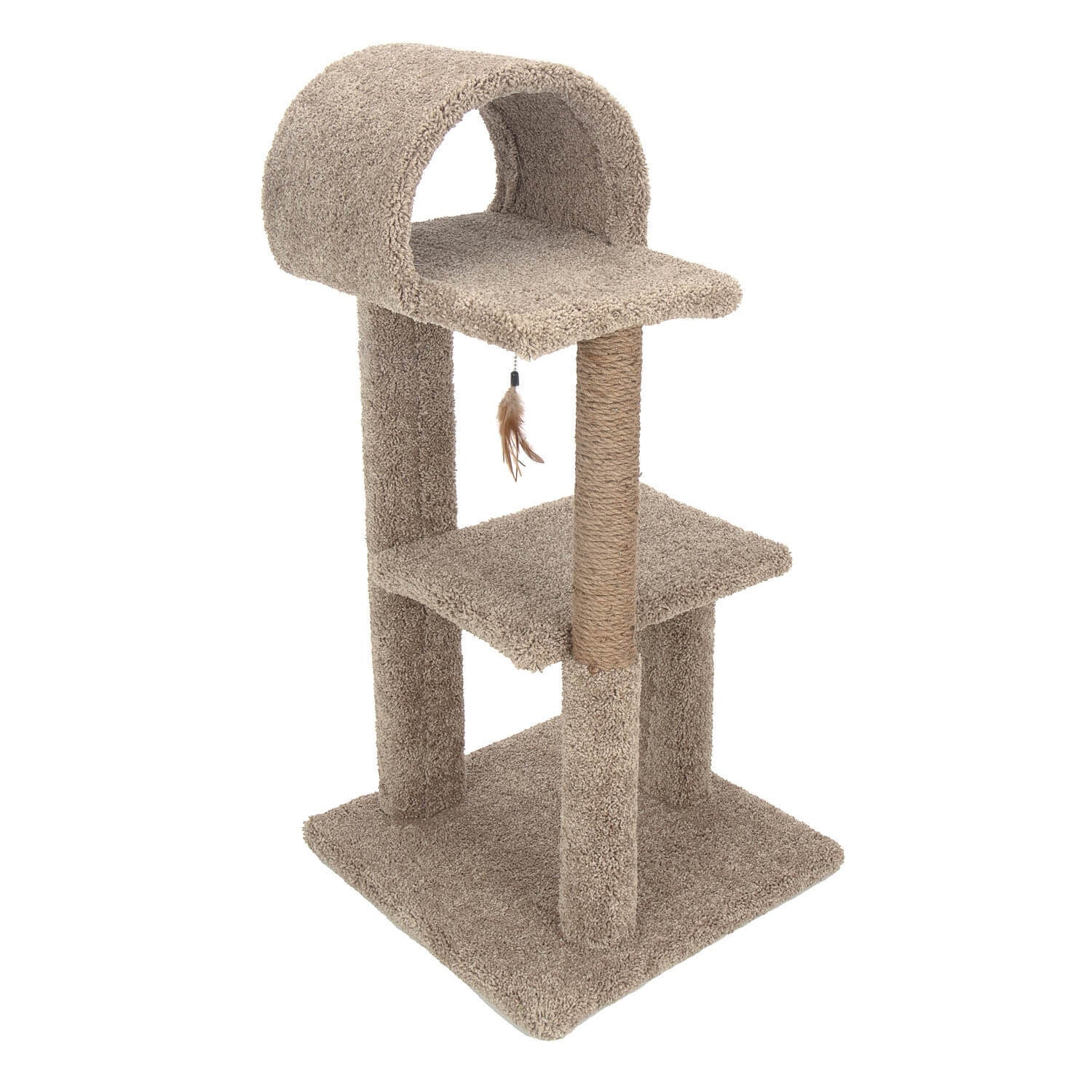Ware Sleep Slipper Cat Tree 41IN Pet Supermarket