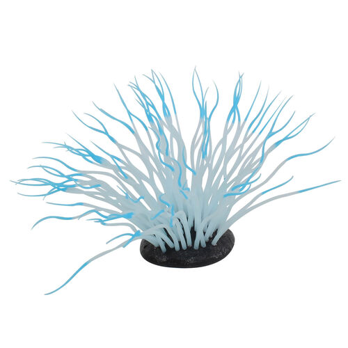 Aqua Plants Blue Sea Anemone Aquarium Ornament