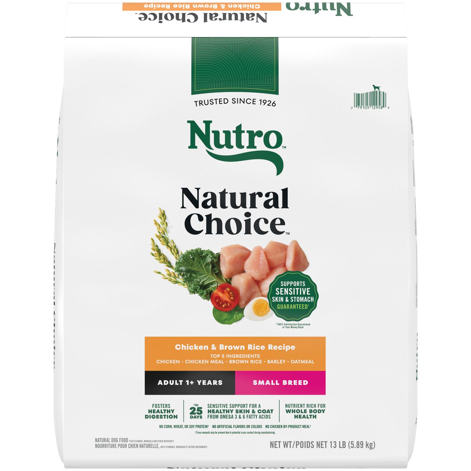 Natural Choice Small Breed Adult Chicken, Whole Brown Rice & Sweet Potato Recipe Dog Food