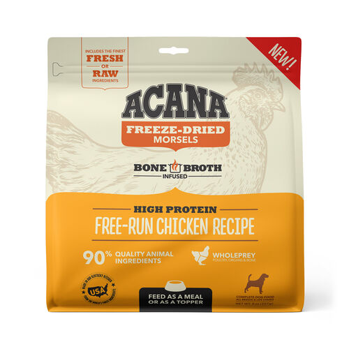 Morsels Free Run Chicken Recipe Freeze Dried Dog Food