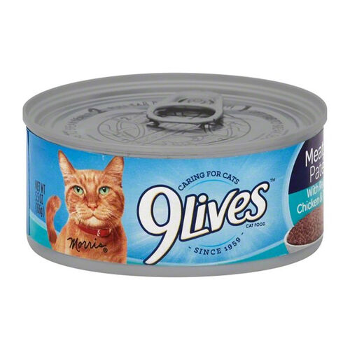 9 Lives Meaty Pate With Real Chicken & Tuna Recipe Wet Cat Food