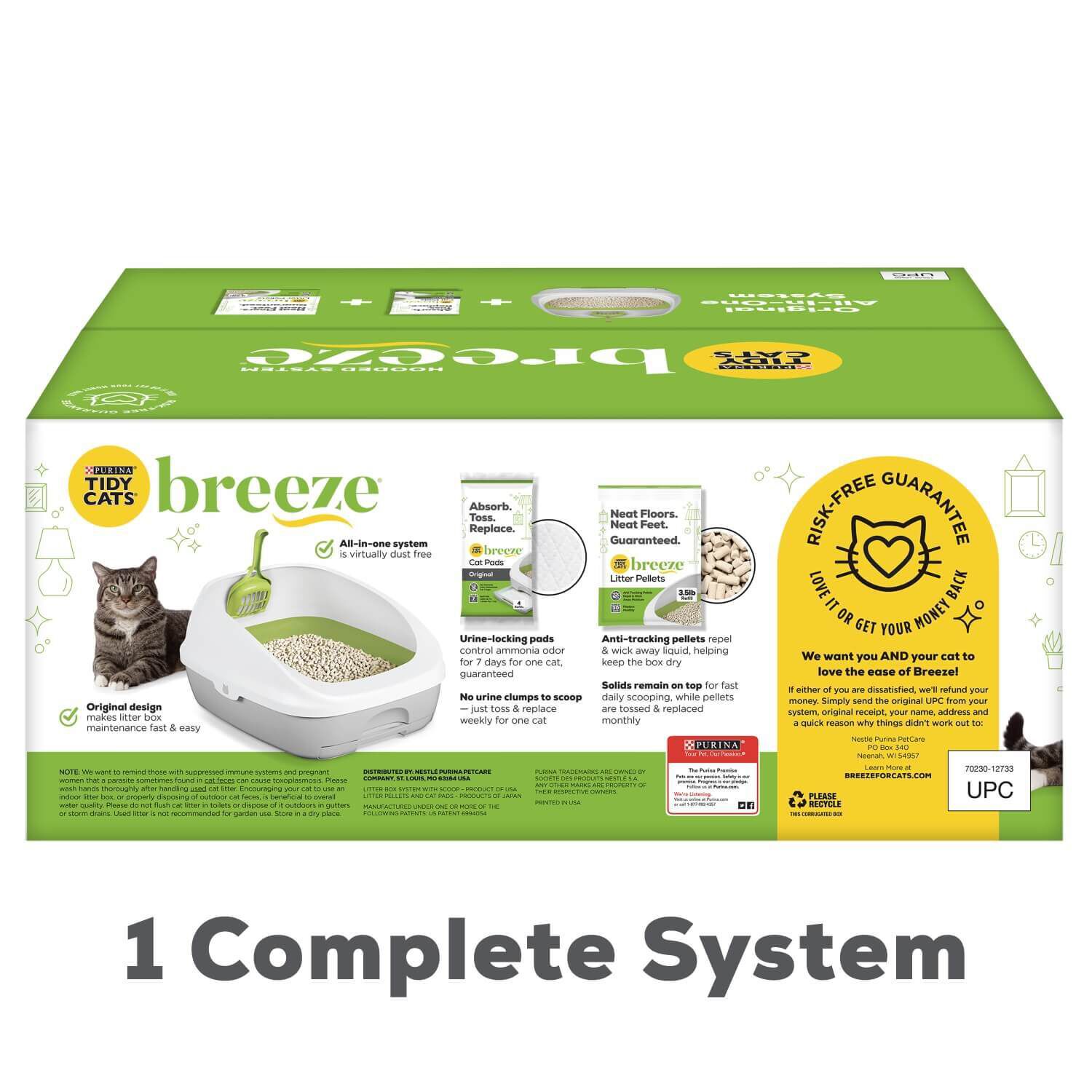Breeze Cat Litter System Starter Kit 1ea Pet Supermarket