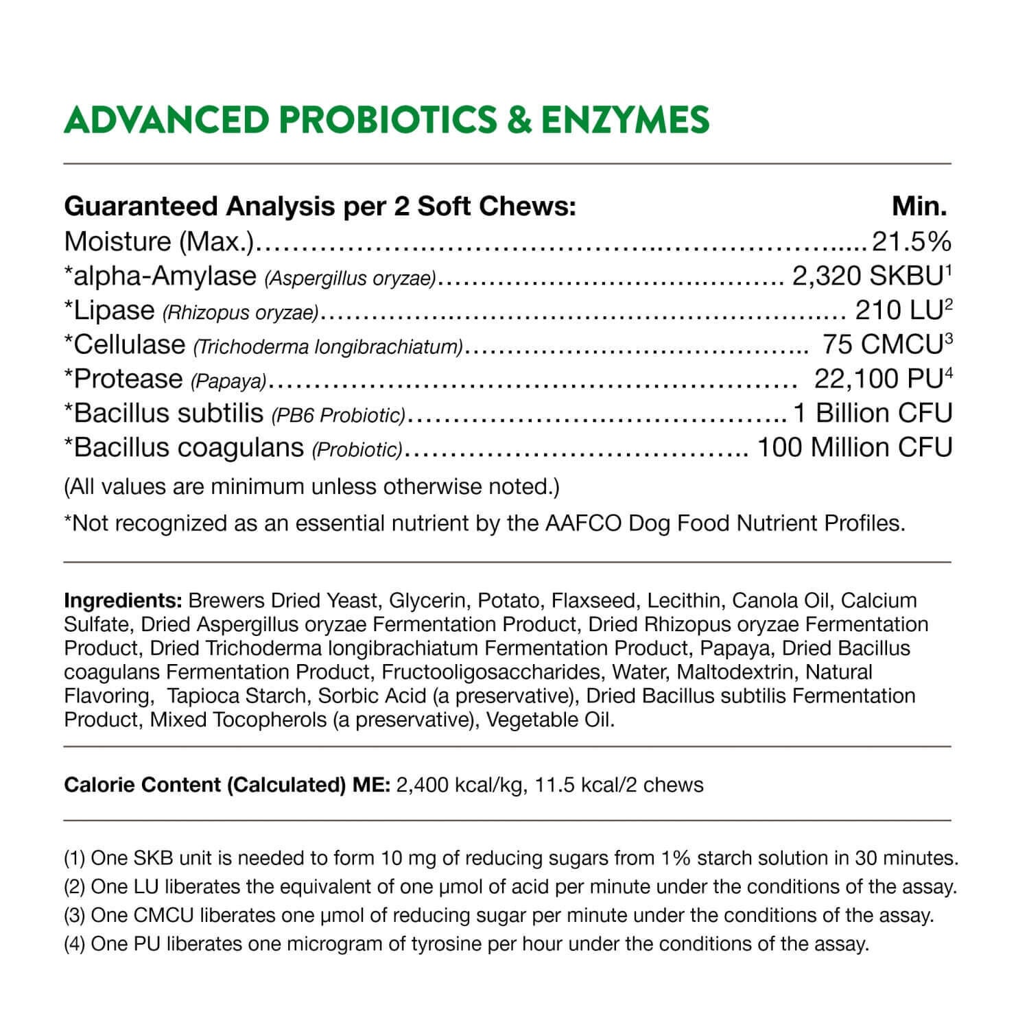 Naturvet Advanced Probiotics And Enzymes Supplement, Plus Vet Strength Pb6 Probiotic For Dogs
