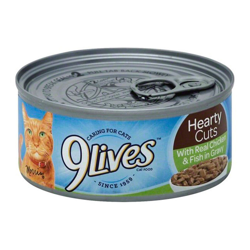 Hearty Cuts With Real Chicken & Fish In Gravy Cat Food image number 1