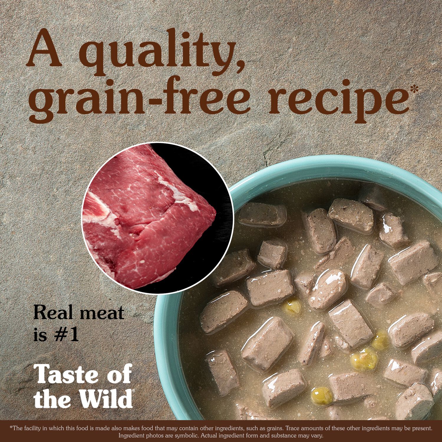 Taste Of The Wild Wet Dog Food, Southwest Canyon Canine Recipe With Beef In Gravy, 13.2-Oz Can Pack Of 12