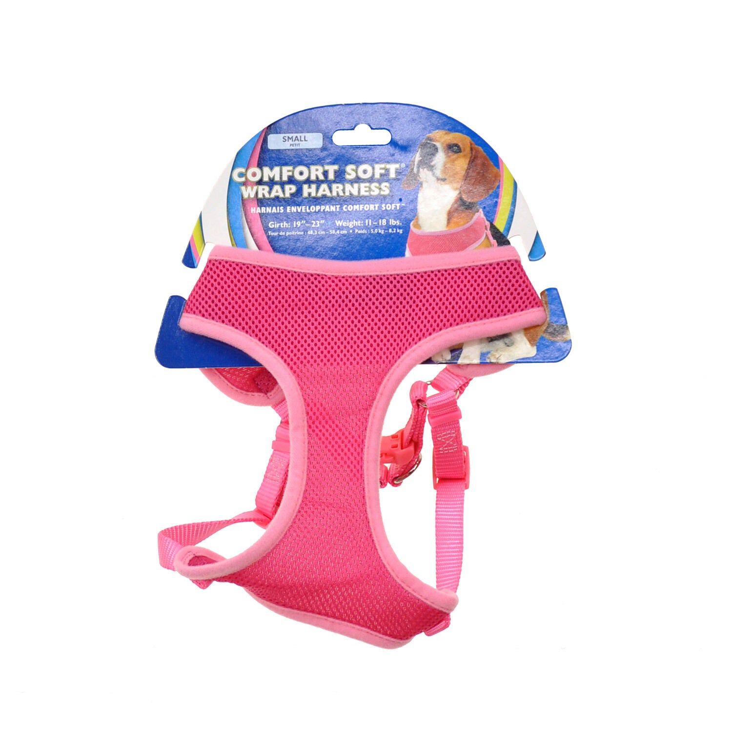 Coastal Pet Products Comfort Soft Wrap Adjustable Dog Harness - Pink