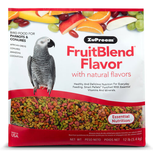 Fruitblend With Natural Flavors Parrots & Conures Bird Food