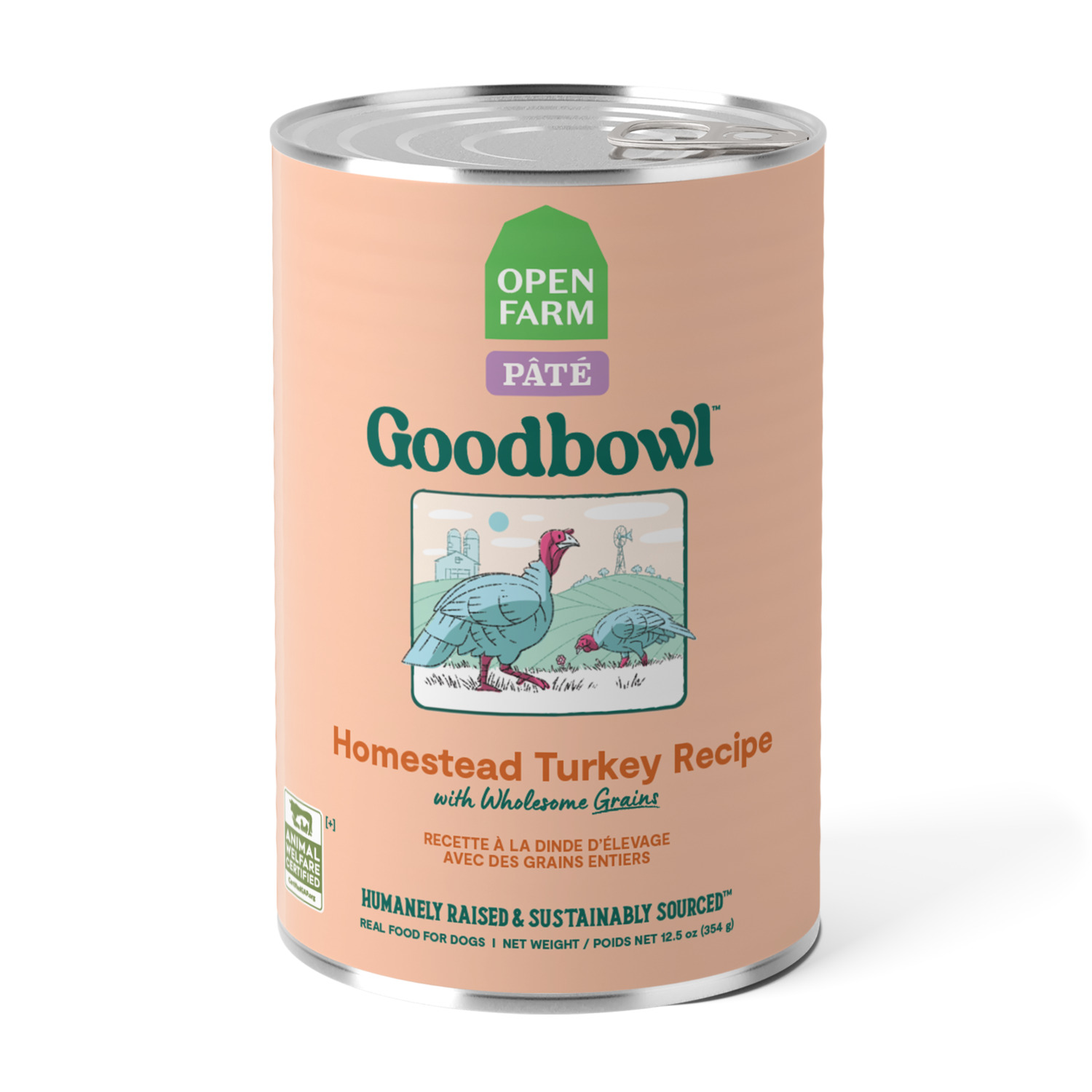 Open Farm Goodbowl Homestead Turkey Wet Dog Food Recipe