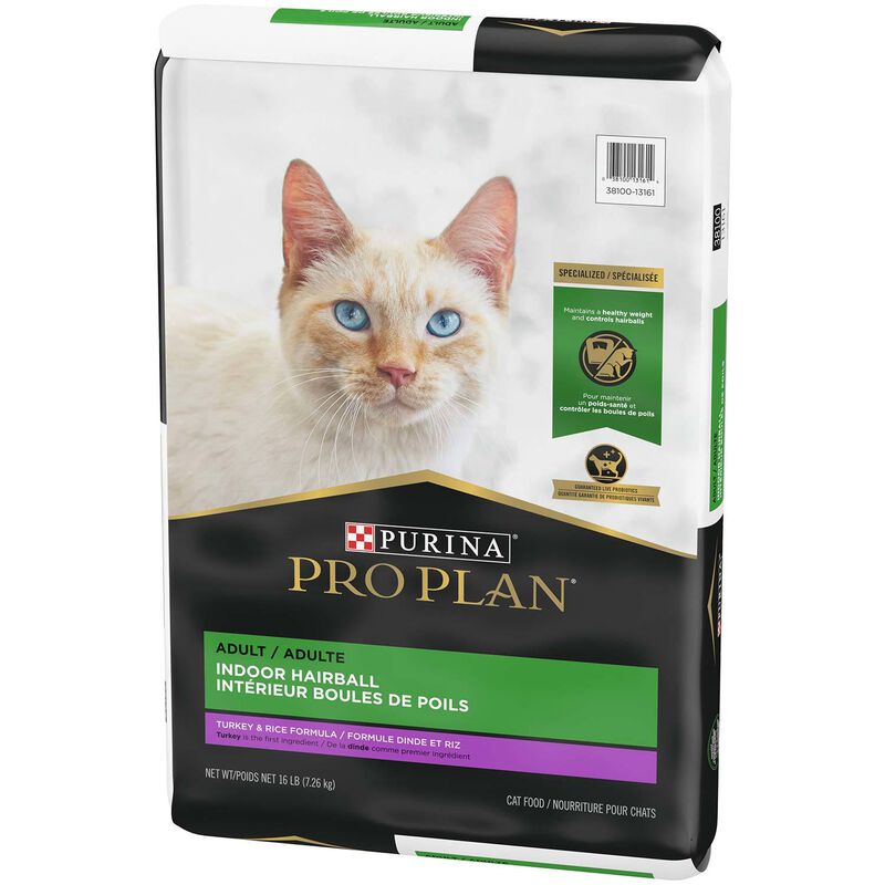 Purina Pro Plan Focus Adult Indoor Care Turkey & Rice Formula Cat Food image number 6