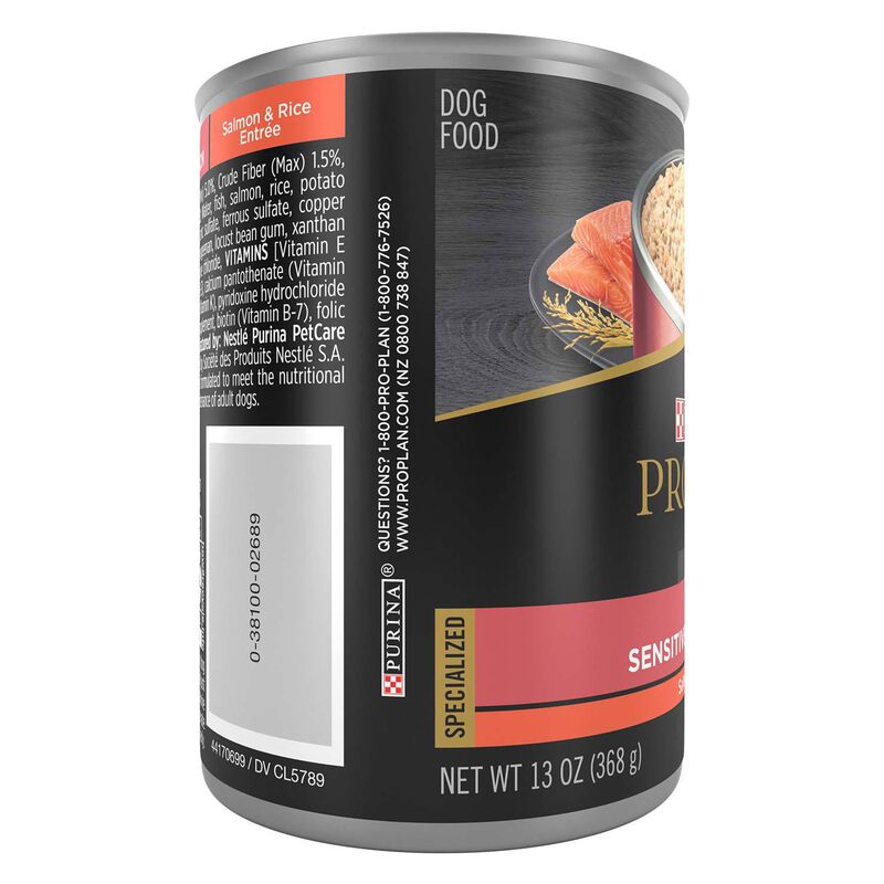 Focus Adult Sensitive Skin & Stomach Salmon & Rice Entree Dog Food image number 7