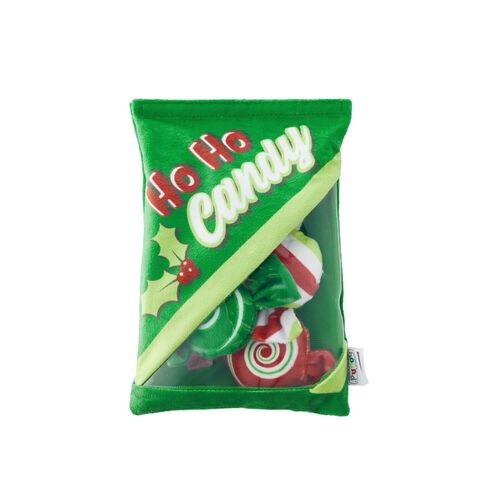 Christmas Candy Snack Bag Dog Toy