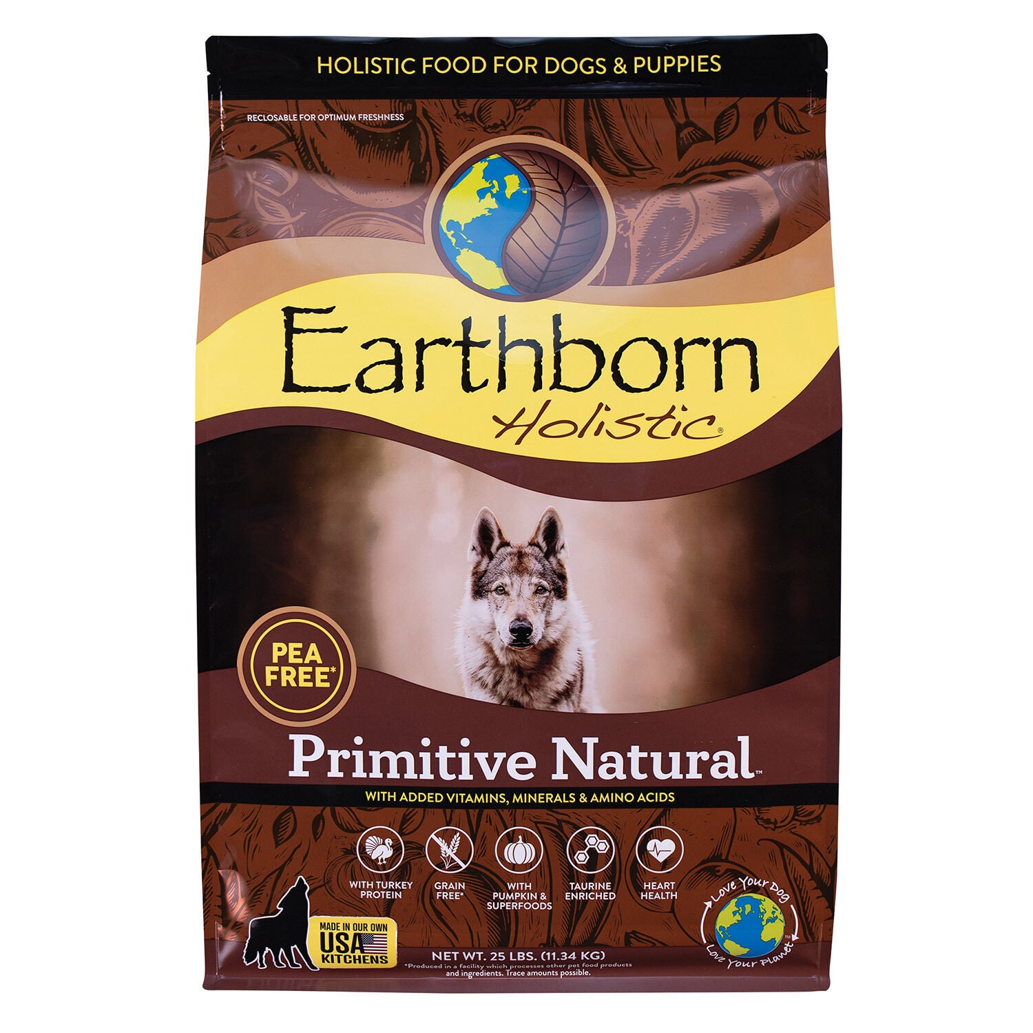 Primitive Natural Dog Food 25lb Pet Supermarket
