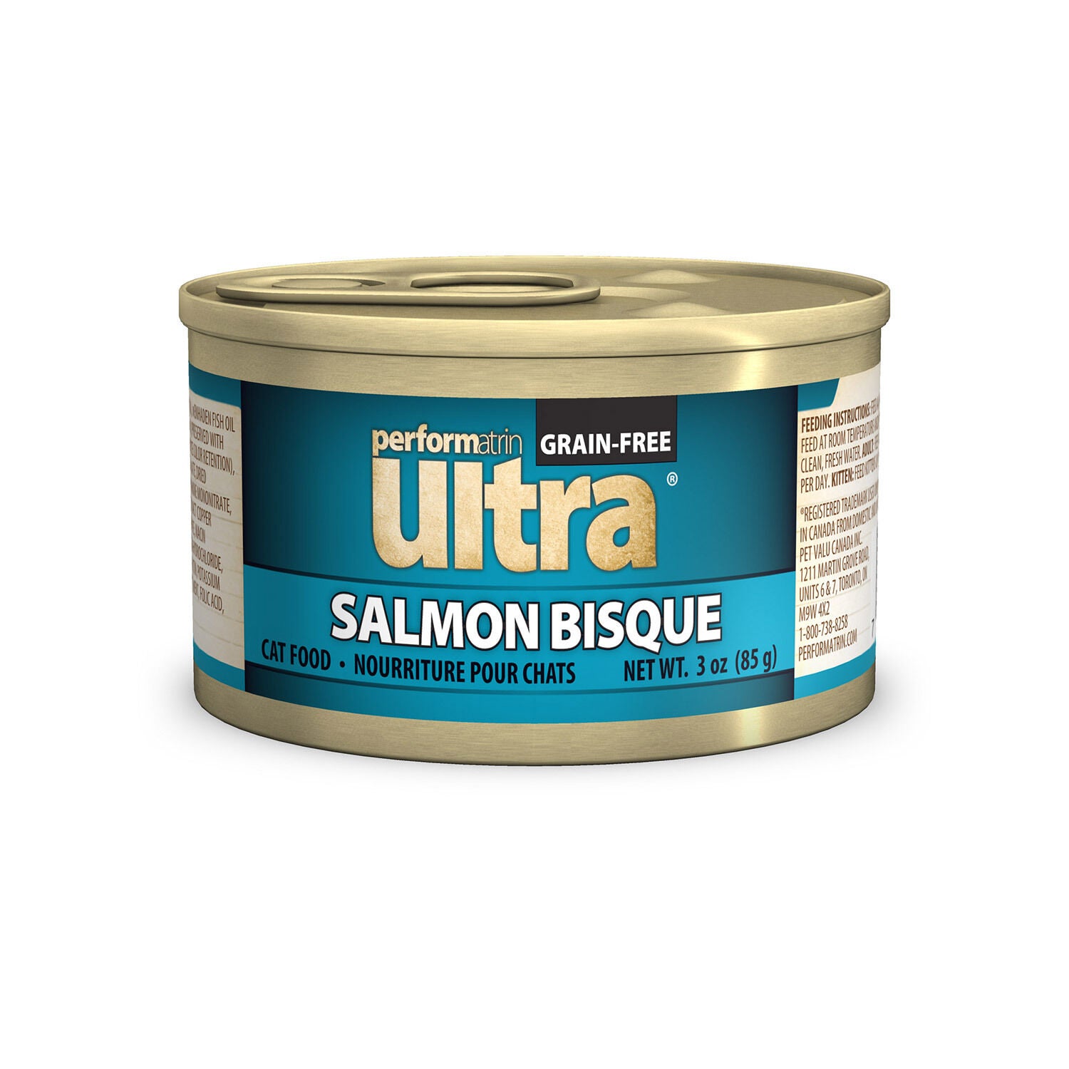 Performatrin Ultra Grain-Free Salmon Bisque Wet Cat Food