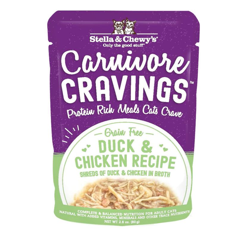 Carnivore Cravings Duck & Chicken Recipe Cat Food image number 1