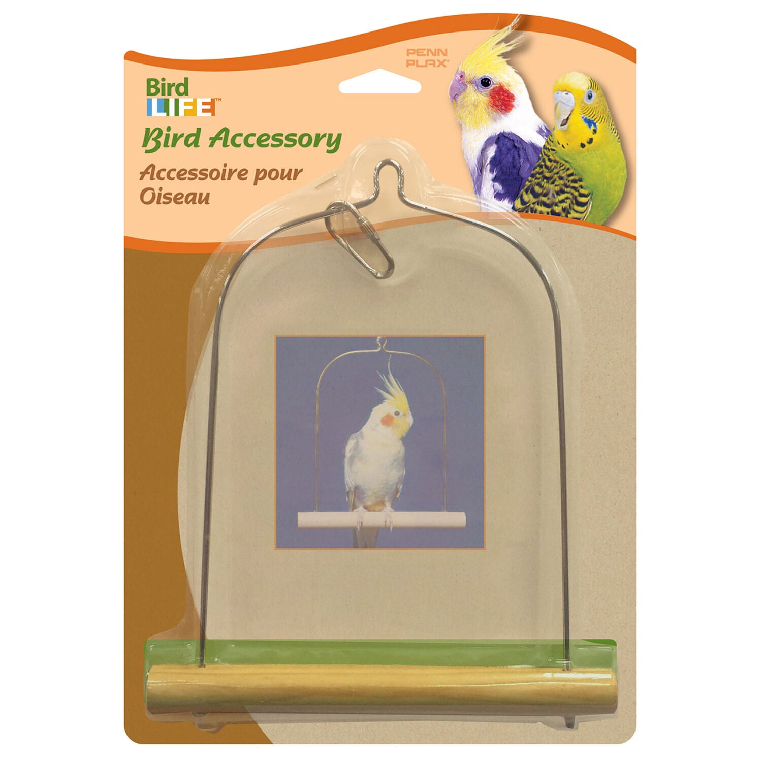 Wooden Cockatiel Swing For Birds