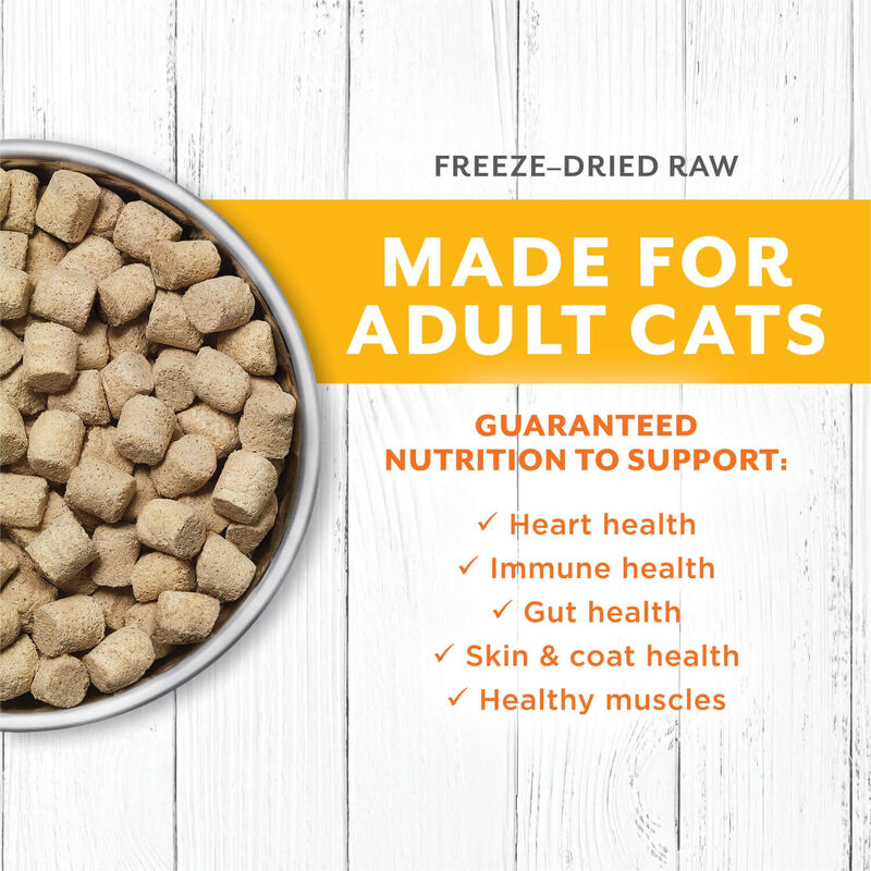 Instinct® Raw Longevity™ 100% Freeze Dried Raw Meals Cage Free Chicken Recipe For Cats image number 2