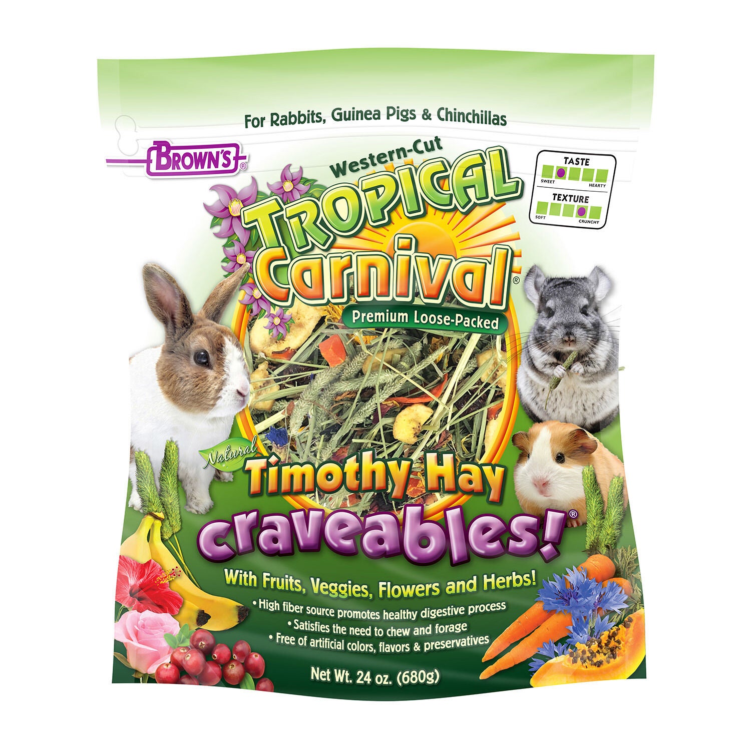 Tropical Carnival&reg;&nbsp;Natural Timothy Hay Craveables!&reg;