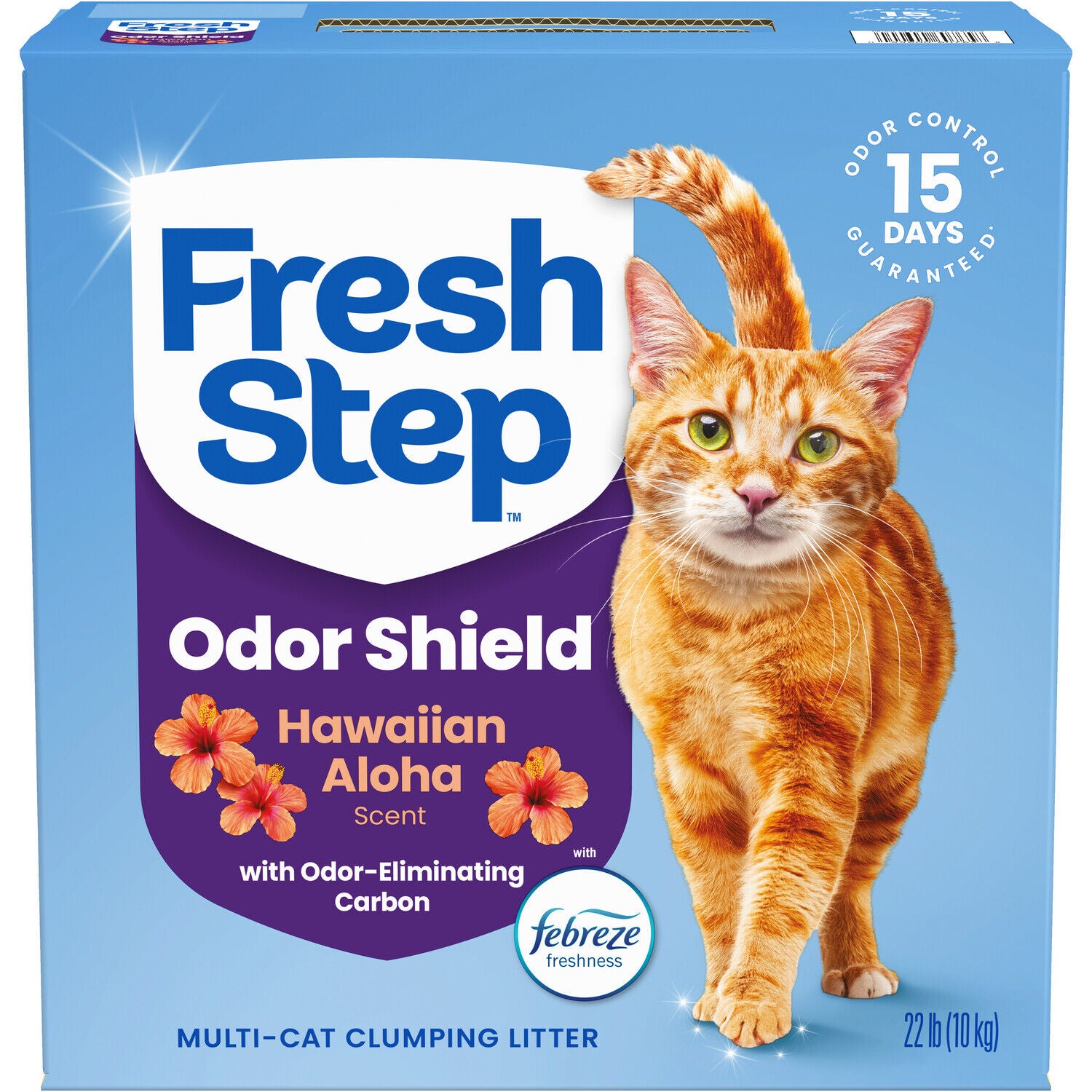 Fresh Step Clean Paws Cat Litter, 22-Lb