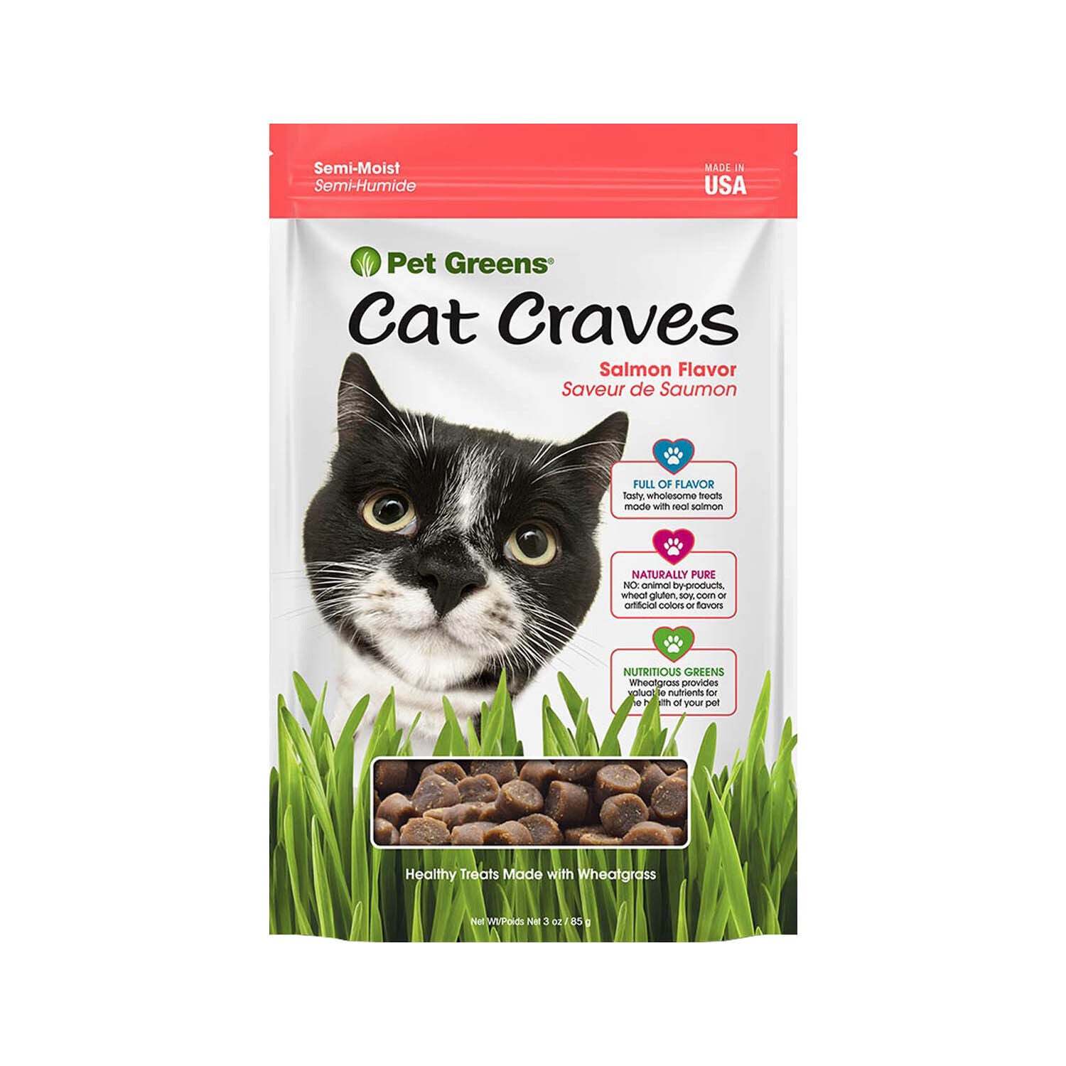 Cat Craves Salmon Flavor 3oz Pet Supermarket