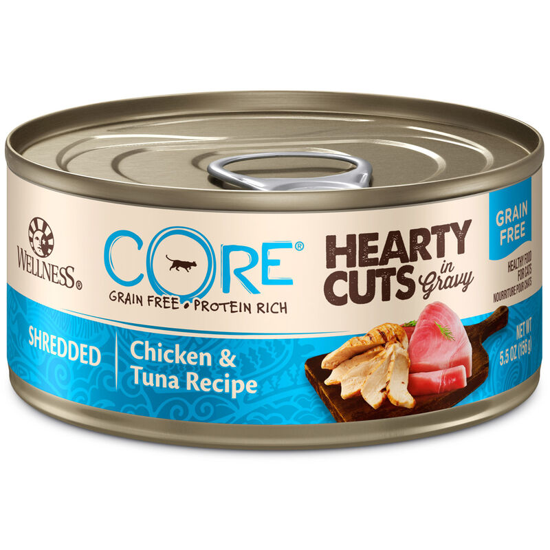 Core Hearty Cuts Chicken & Tuna Recipe Cat Food image number 1