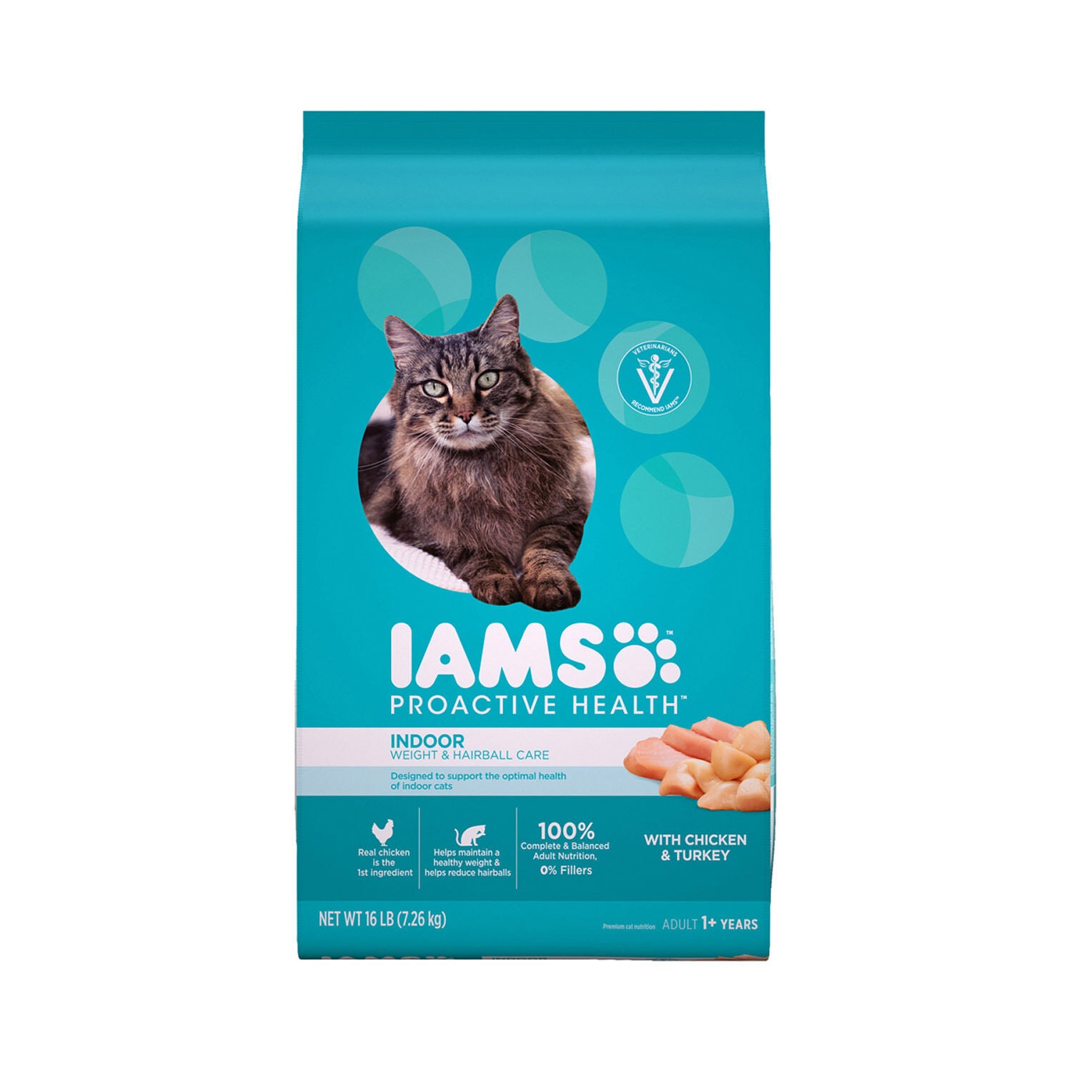 Iams Proactive Health Indoor Weight & Hairball Care Cat Food | Pet