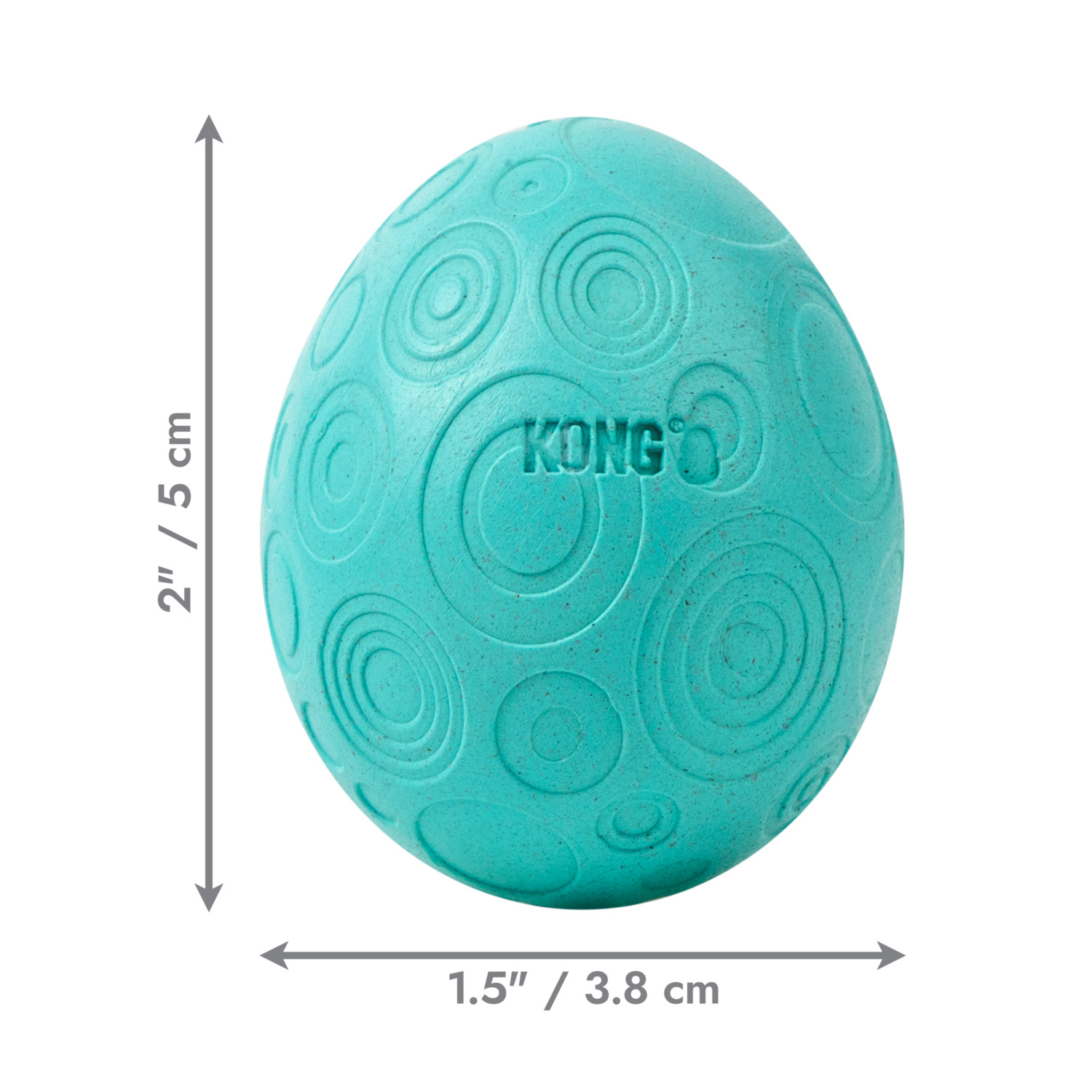 Kong Catnip Infused Egg Interactive Cat Toy, 2-Pack