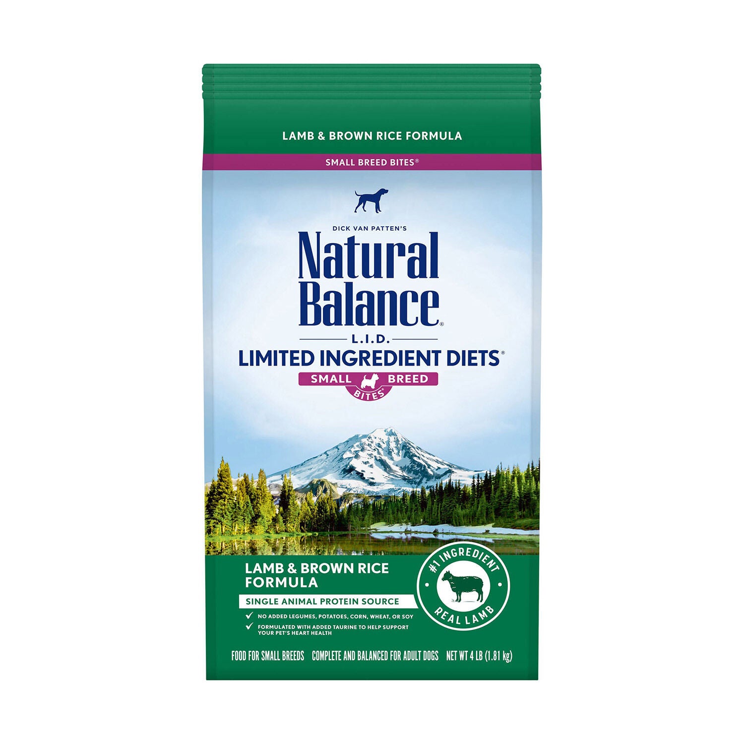 L.I.D Limited Ingredient Diets Small Breed Bites Lamb And Brown