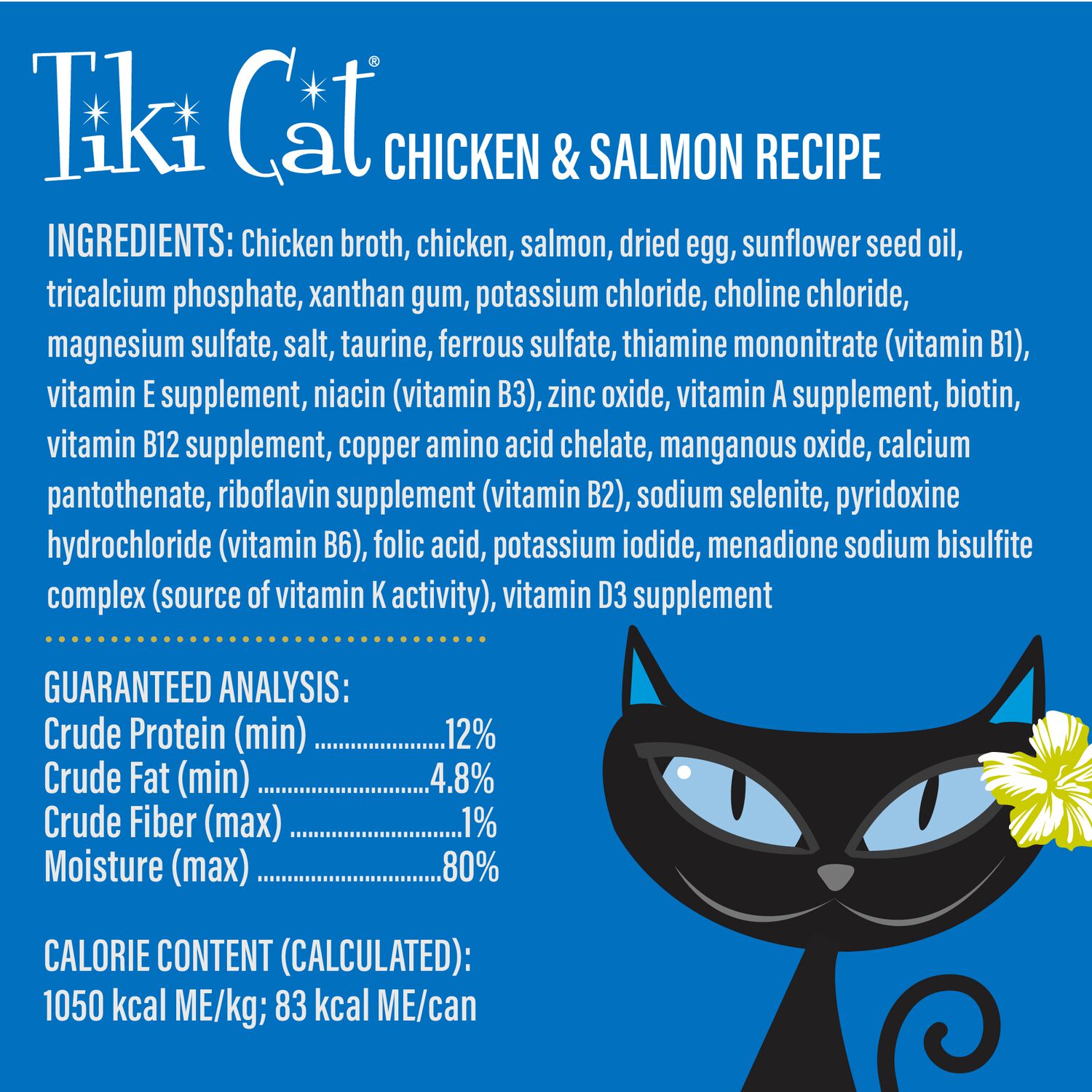 Tiki Cat Luau Velvet Mousse Wet Cat Food, Chicken & Salmon, 2.8-Oz Pouch 12-Count