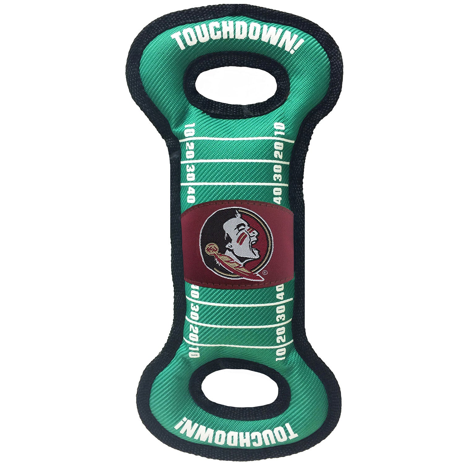 Pets First Ncaa Florida State Seminoles Football Field Squeaky Dog Toy, 13"