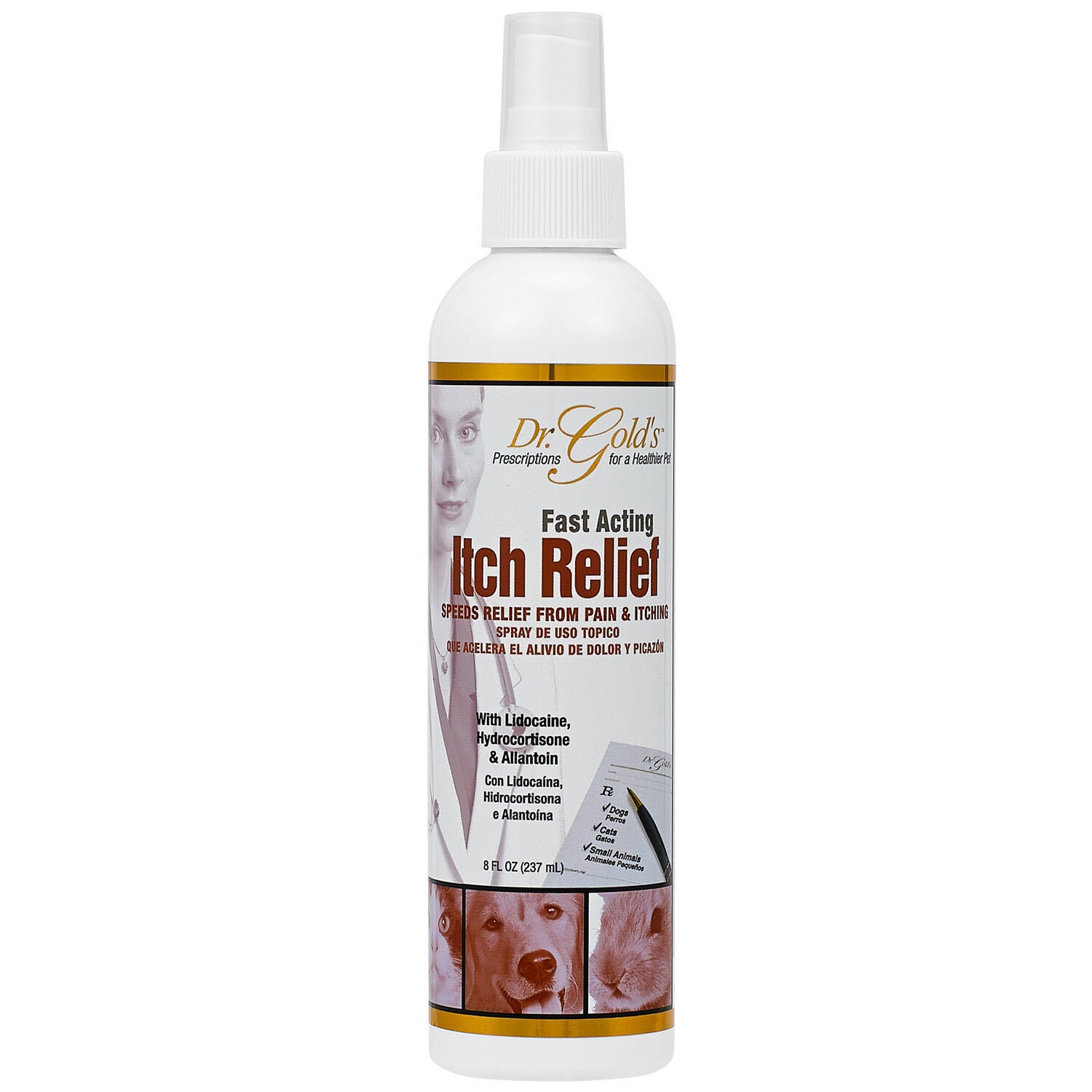 Dog itch relief spray sales