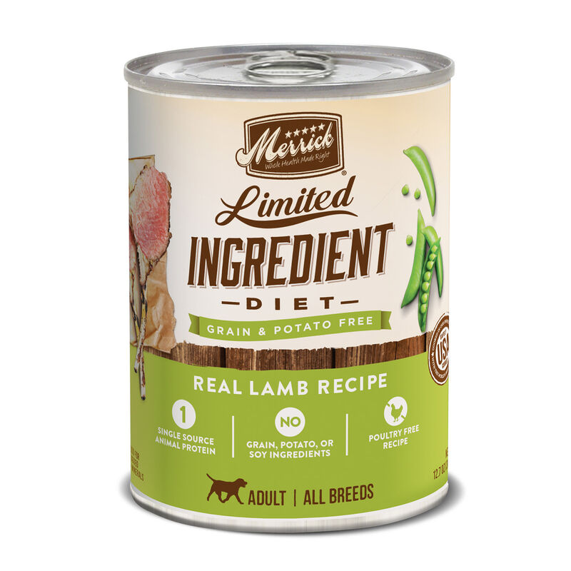 Merrick Limited Ingredient Diet Grain Free Lamb Recipe Wet Dog Food