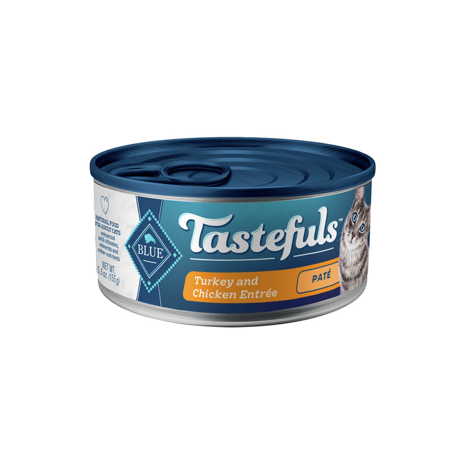 Blue Buffalo Tastefuls Adult Turkey & Chicken Entr&eacute;e Pate Cat Food