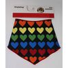 Pride Rainbow Heart Bandana For Dogs thumbnail number 2