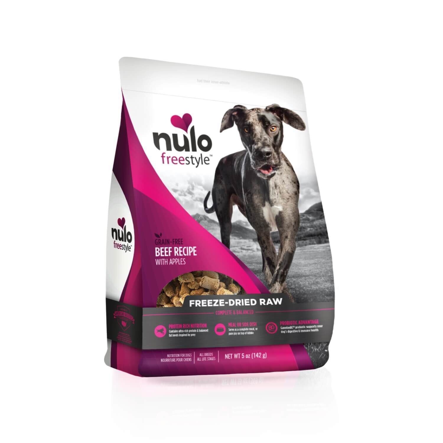 Free Style Dog Freeze Dried Raw Grain Free Beef With Apples 5oz Pet Supermarket
