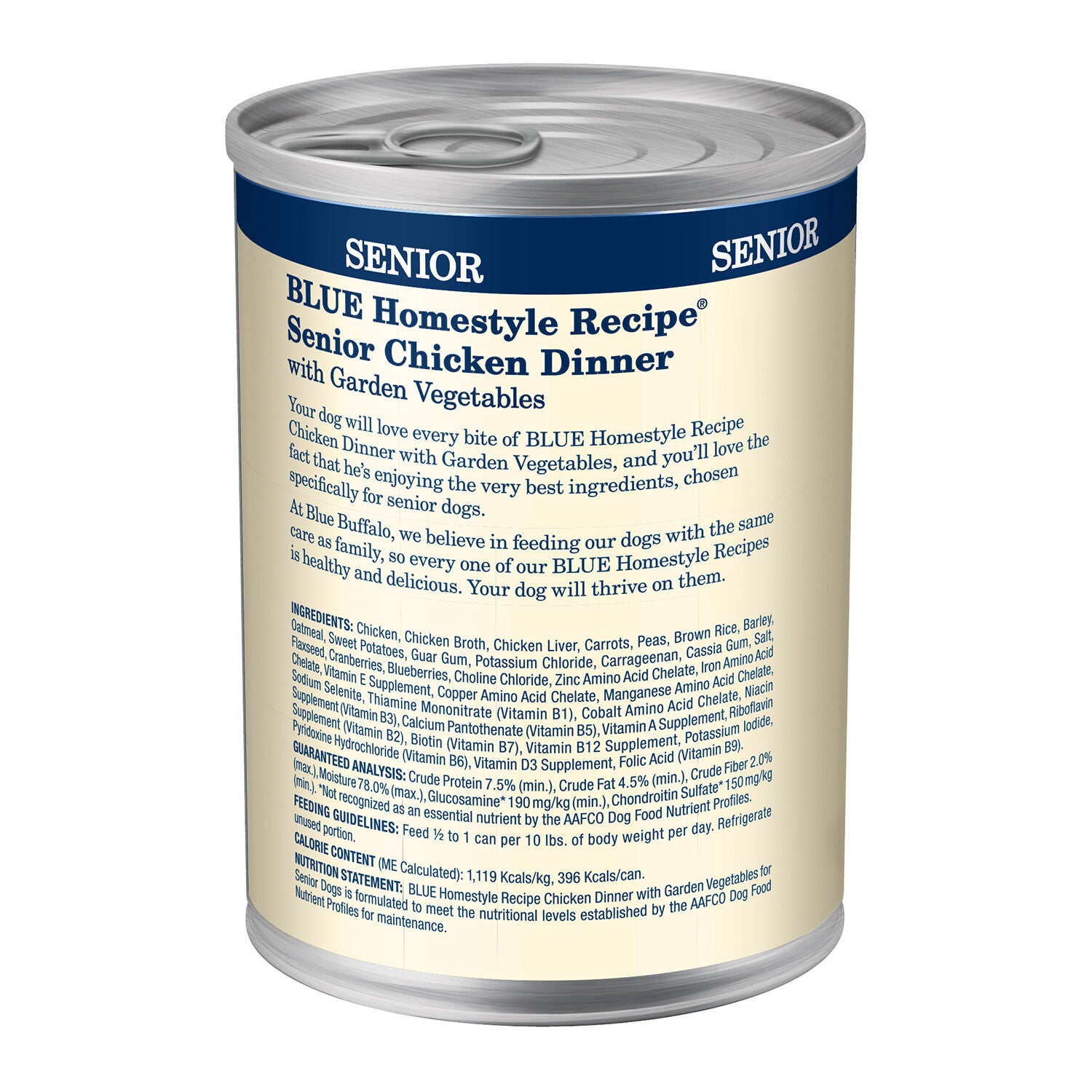 Blue Buffalo Homestyle Recipe Senior Chicken Dinner With Garden Vegetables Dog Food