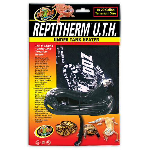 Reptitherm U.T.H. Under Tank Heater For Reptiles