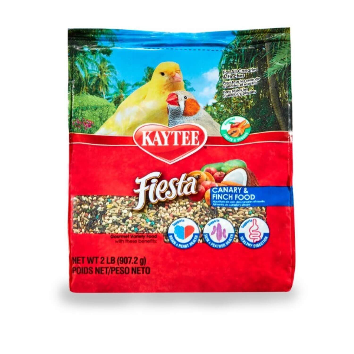 Kaytee Fiesta Canary/Finch 2Lb Bird Food