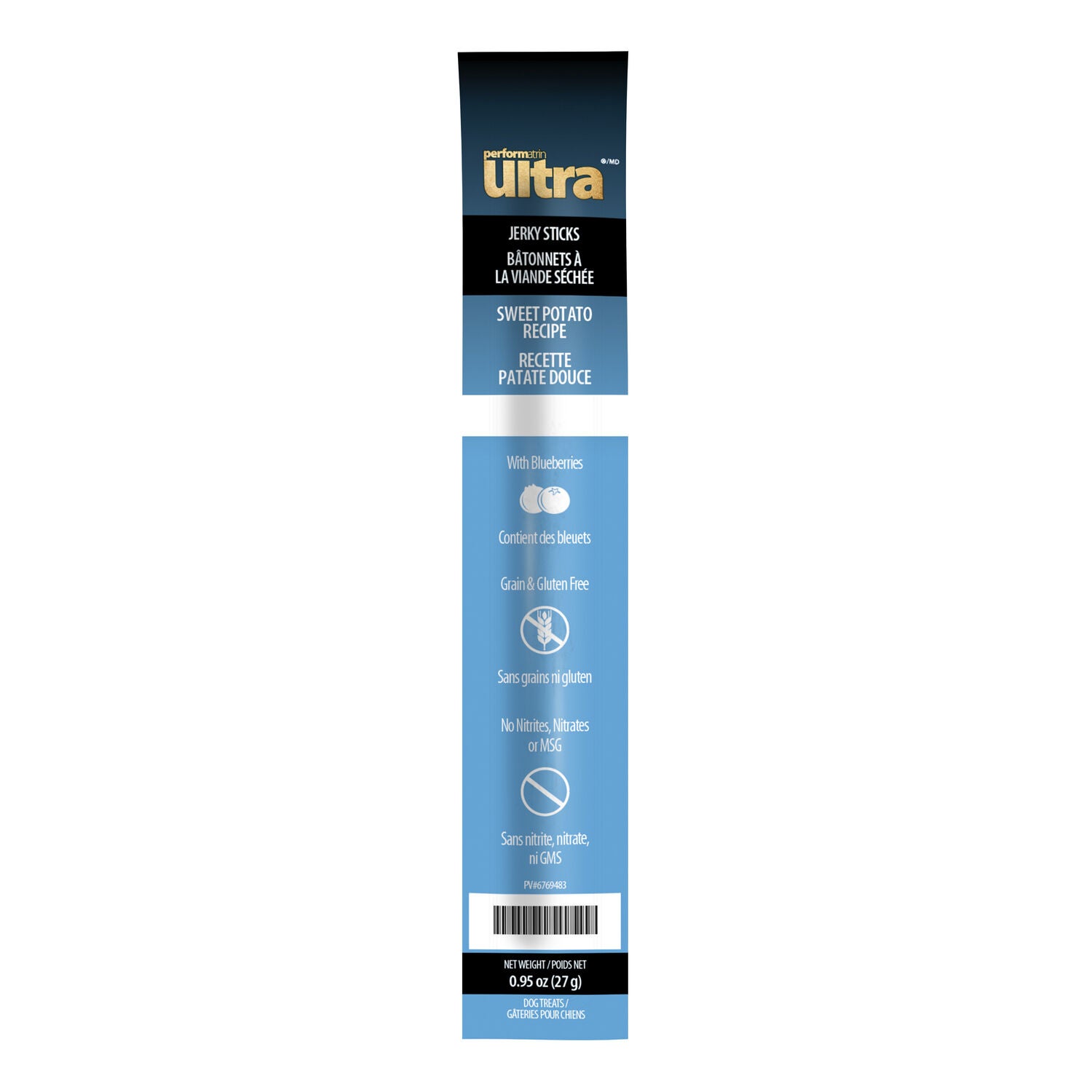 Performatrin Ultra Jerky Sticks Sweet Potato Dog Treats, 1-Each