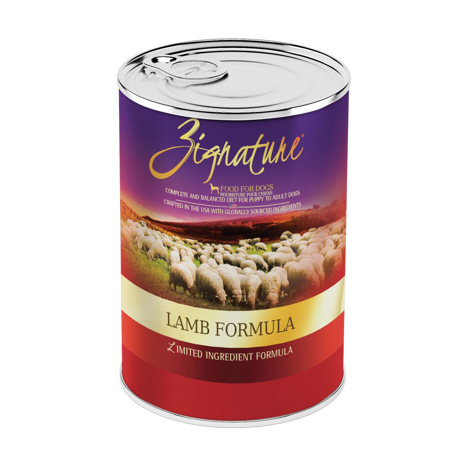 Zignature Lamb Formula Limited Ingredient Wet Dog Food
